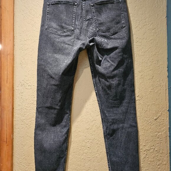 Everlane Black High Rise Stretch Skinny Denim Jeans - Picture 2 of 5